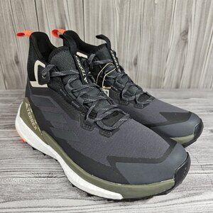 Adidas Terrex Free Hiker 2 Gore-Tex GTX Trail Black Olive Green - Women's Sz 8.5